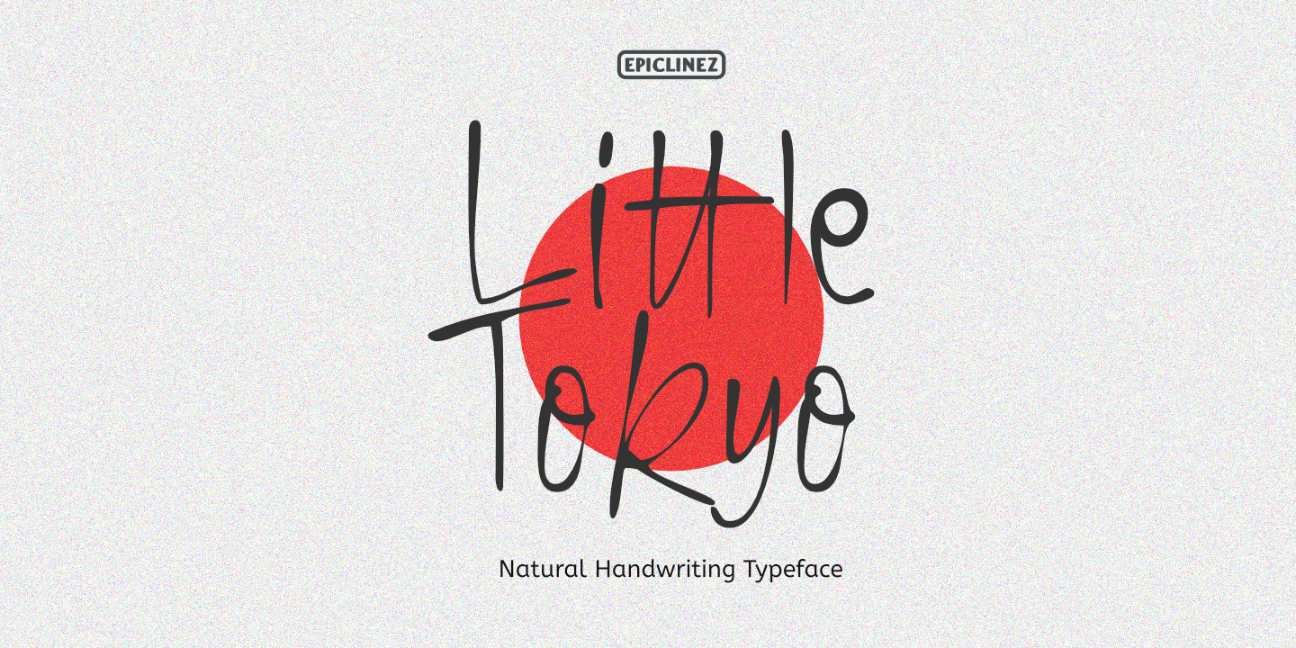 Example font Little Tokyo #1